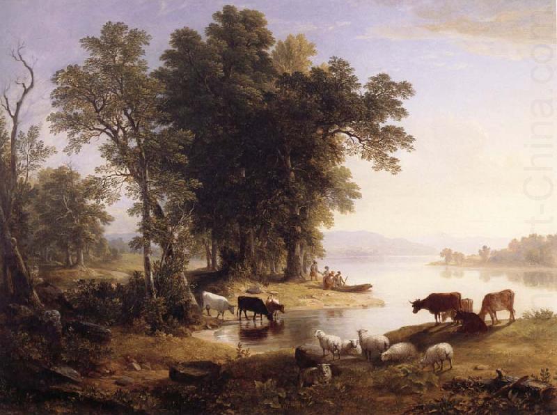 Hudson River Looking Toward the Catskill, Asher Brown Durand